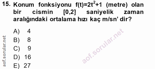 Soru 15