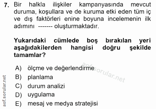 Soru 7