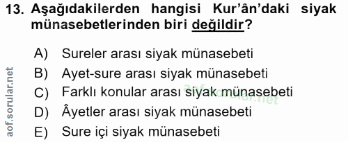 Soru 13