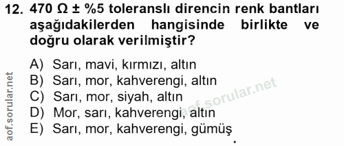 Soru 12