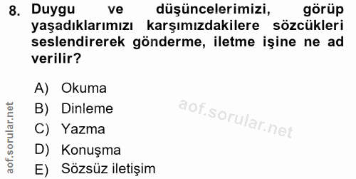 Soru 8