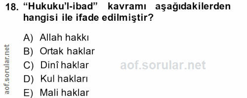 Soru 18