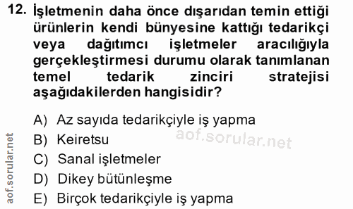 Soru 12