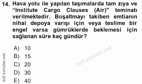 Soru 14