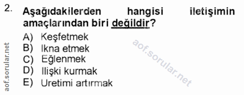 Soru 2