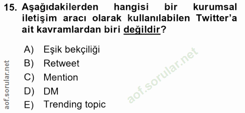 Soru 15