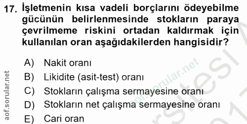 Soru 17