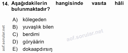 Soru 14