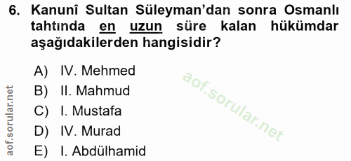 Soru 6