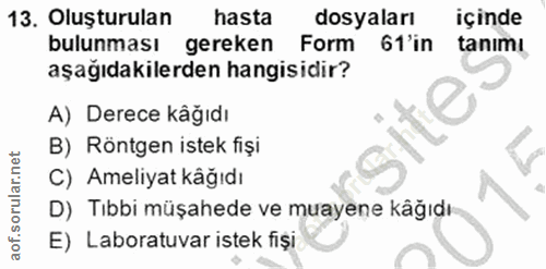 Soru 13