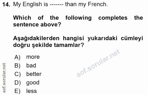 Soru 14