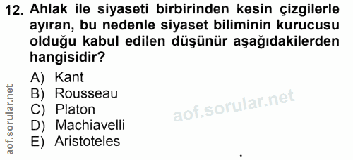 Soru 12
