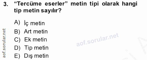 Soru 3