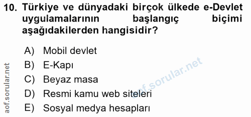 Soru 10