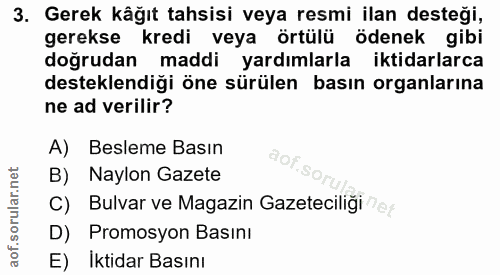 Soru 3