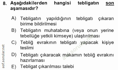 Soru 8