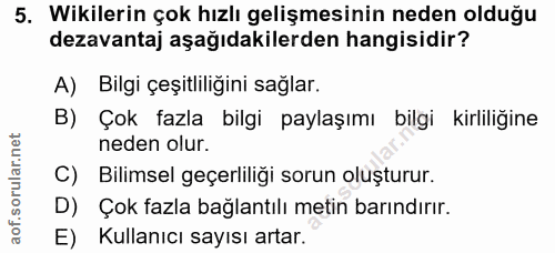 Soru 5