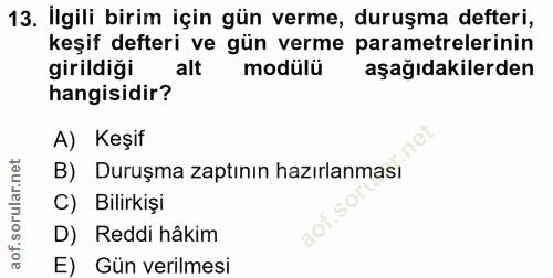 Soru 13
