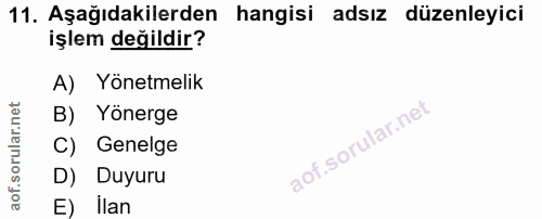 Soru 11