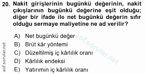 Soru 20