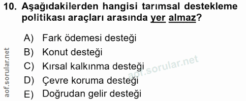 Soru 10