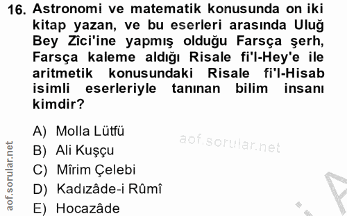 Soru 16