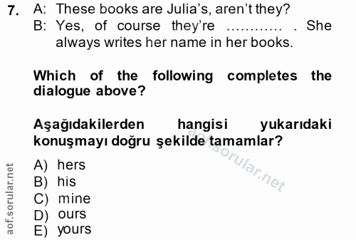 Soru 7
