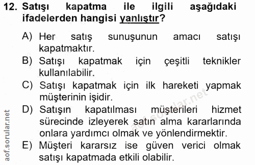 Soru 12