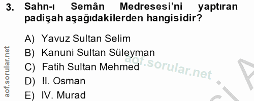Soru 3