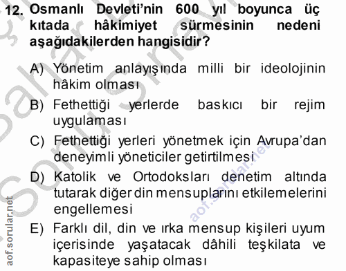 Soru 12