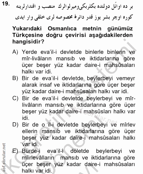 Soru 19
