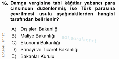 Soru 16
