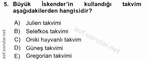 Soru 5