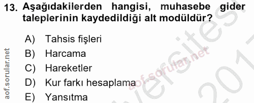 Soru 13
