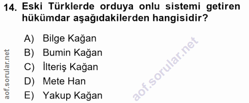 Soru 14