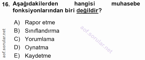 Soru 16
