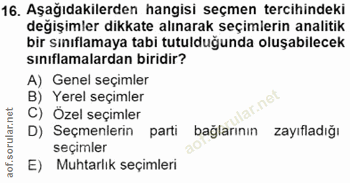 Soru 16