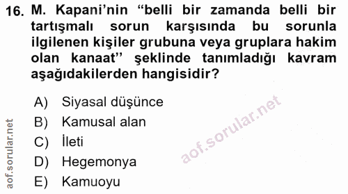 Soru 16