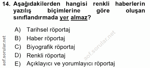 Soru 14