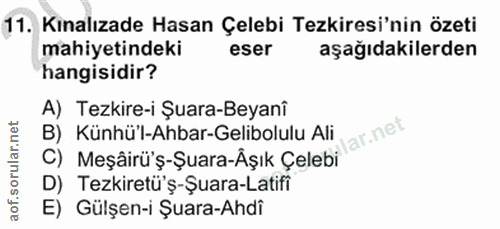 Soru 11