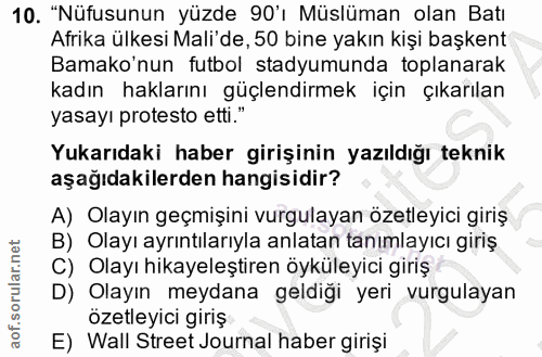 Soru 10
