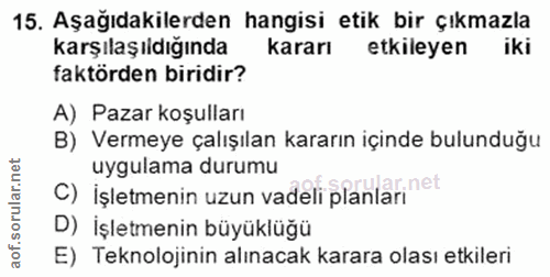Soru 15