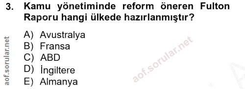 Soru 3