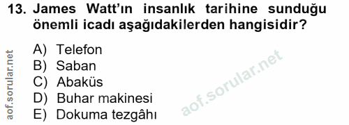 Soru 13
