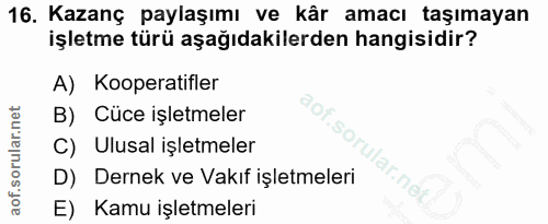Soru 16