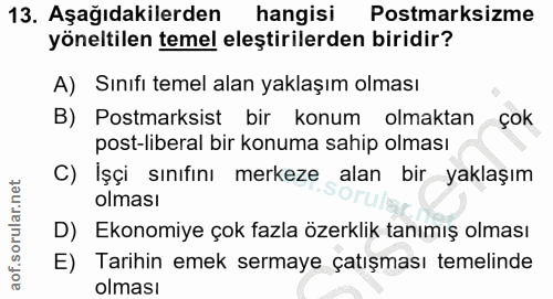 Soru 13
