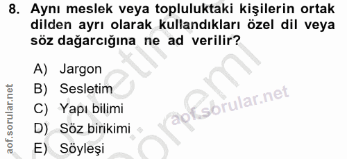 Soru 8