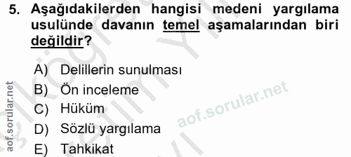 Soru 5