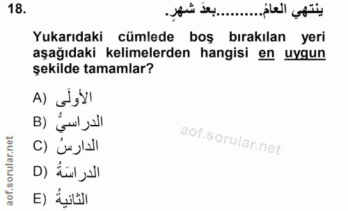 Soru 18