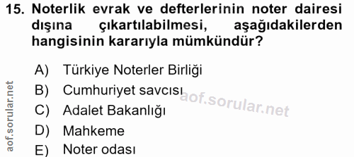 Soru 15